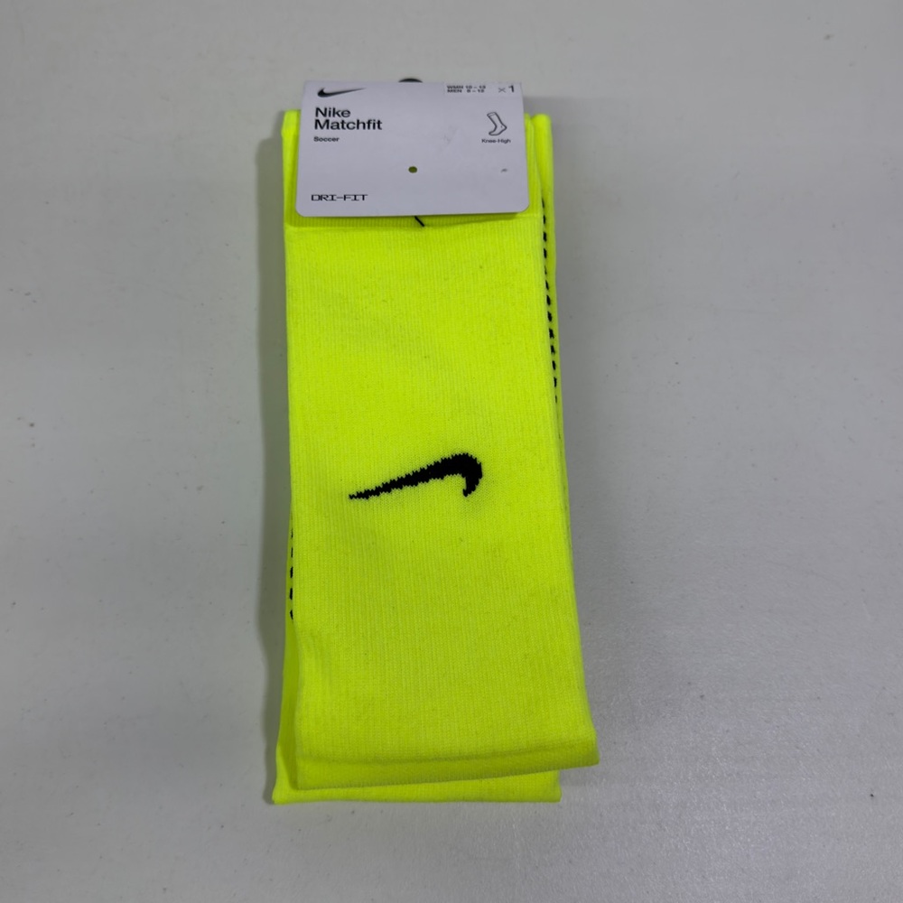 Nike Matchfit Men's High-Visibility Yellow Soccer Socks